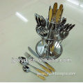 Russia market hot sell 24pcs stainless steel cutlery set